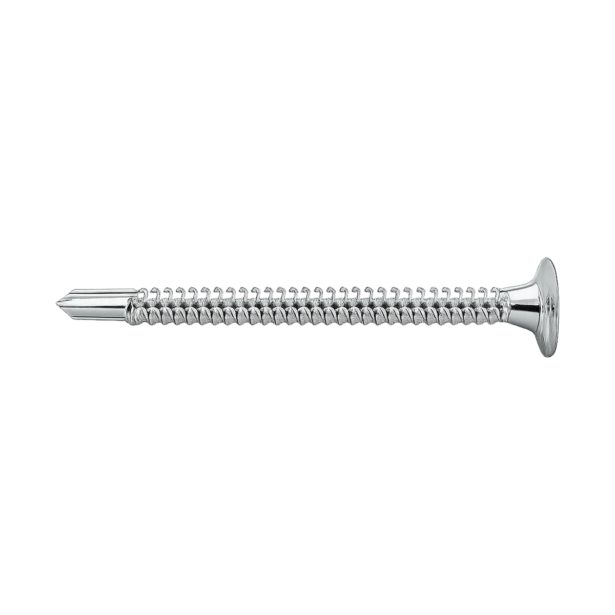 Tornillo sin Alas Madera Metal Rosca Fina